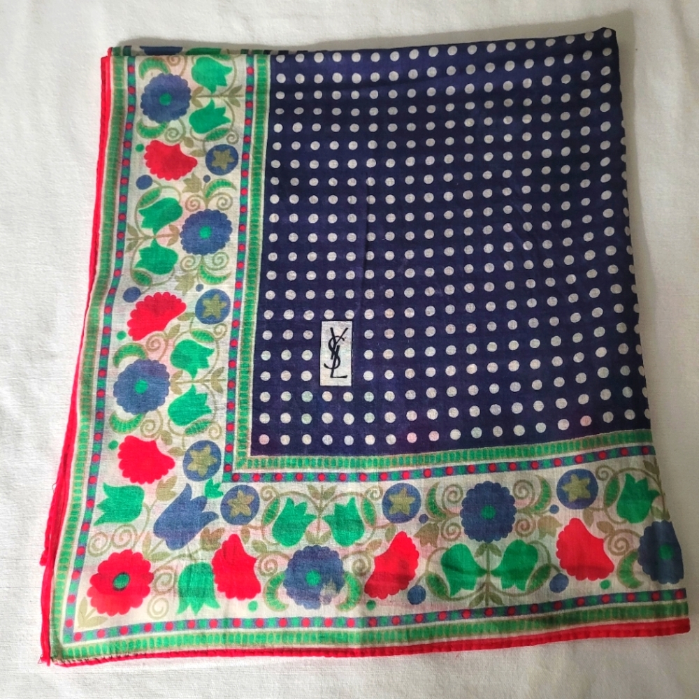 Yves Saint Laurent Vintage Scarf